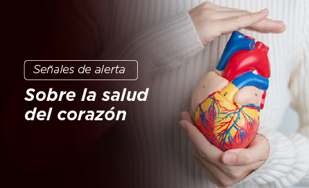 Señales de alerta sobre la salud del corazón.